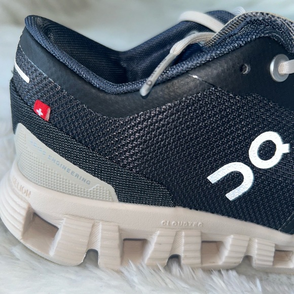 On Cloud Womens Navy Blue Athletic Shoes- Size 7.5 - Picture 6 of 7